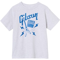 Gibson Kids Flying V Tee (Gray) Small