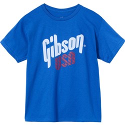 Gibson Kids Gibson Usa Tee (Royal Blue) Medium