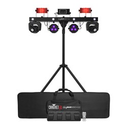 Chauvet GIGBAR Move Plus ILS 5-in-1 Lighting System w/ Accessories & Carry Bags