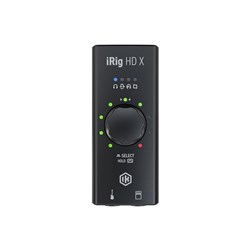 IK Multimedia iRig HD X Guitar Interface for iOS, Mac & PC
