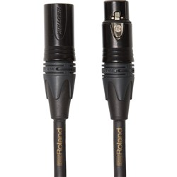 Roland RMC-G5 Microphone Cable (5ft) Gold Series