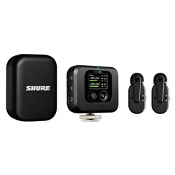 Shure MoveMic Two Kit 2 Person Clip-On Wireless Mic System for Mobile & Cameras