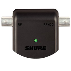 Shure UABIAST Adapter In-Line BIAS-T Supplies 12V DC to Antennas or In-line Amplifiers