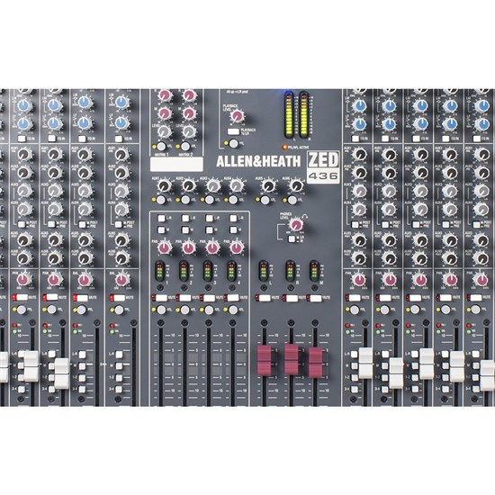 Allen & Heath ZED-436 4-Bus Multipurpose USB Mixer
