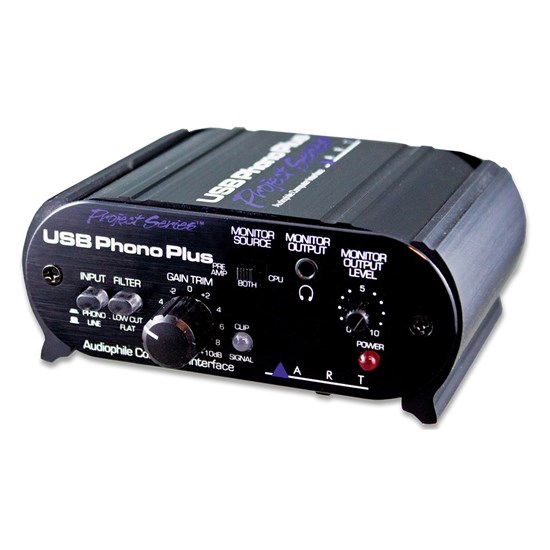 ART Pro Audio USB Phono Plus Phono Preamplifier