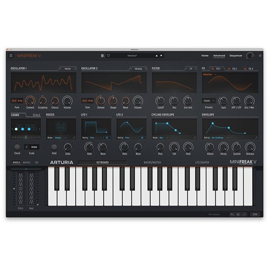 Arturia MiniFreak V Software Synthesizer Education Edition (eLicense Download Only)