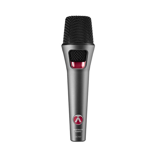 Austrian Audio OC707 True Condenser Vocal Microphone w/ OCH1 Mic Clip & Carry Case