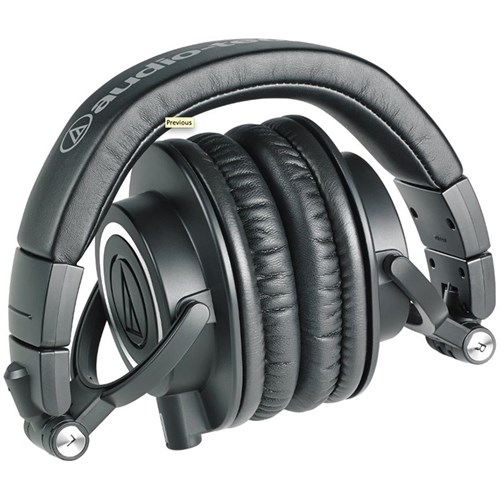 Audio Technica ATH M50x Studio Headphones (Black)