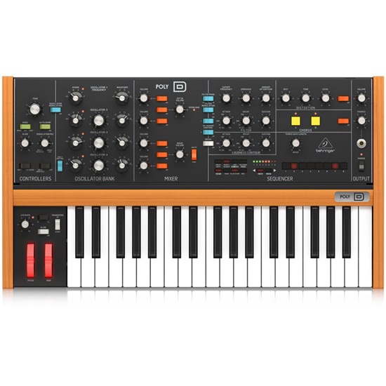 Behringer POLY D Analog 4-Voice Polyphonic Synth w/ 37 Full-Size Keys