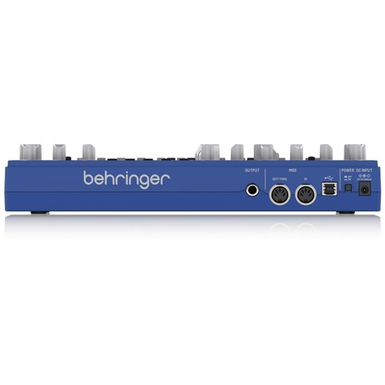 Behringer TD3 Analog Bass Line Synth w/ VCO, VCF & 16-Step Sequencer (Blue)