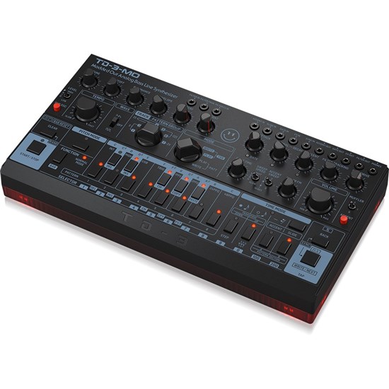Behringer TD3 MO BK Modded Out Analog Bass Synthesizer (Black)
