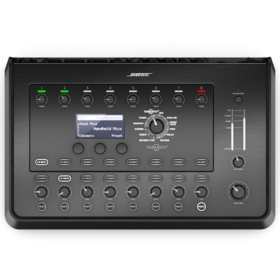 Bose T8S ToneMatch 8-Channel Mixer for F1 & L1 Portable PA Systems