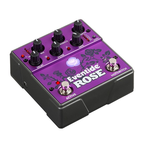 Eventide Rose Analog Digital Hybrid Delay Effects Pedal w/ HotSwitch, MIDI & More