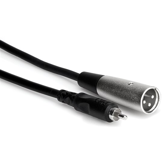 Hosa XRM-120 RCA to XLR(M) Unbalanced Interconnect Cable (20ft)