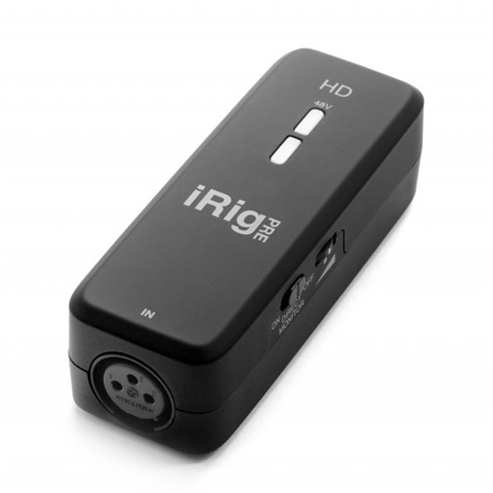 IK Multimedia iRig Pre HD Digital Microphone Interface w/ Class-A Preamp
