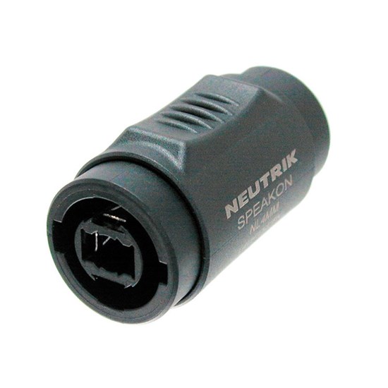 Neutrik NL4MMX 4-Pin Speakon Coupler (Lockable on 1 Side)