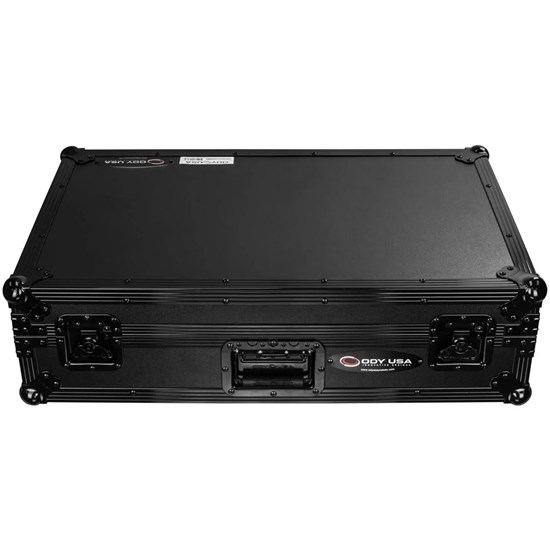 Odyssey Black Label Pioneer DDJ1000 Case w/ Wheels, Glider & Front Panel (FZGSDDJ1000WBL)