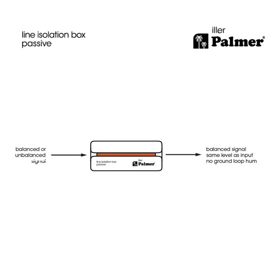 Palmer River Iller Passive Line Isolation Box w/ Combo Input
