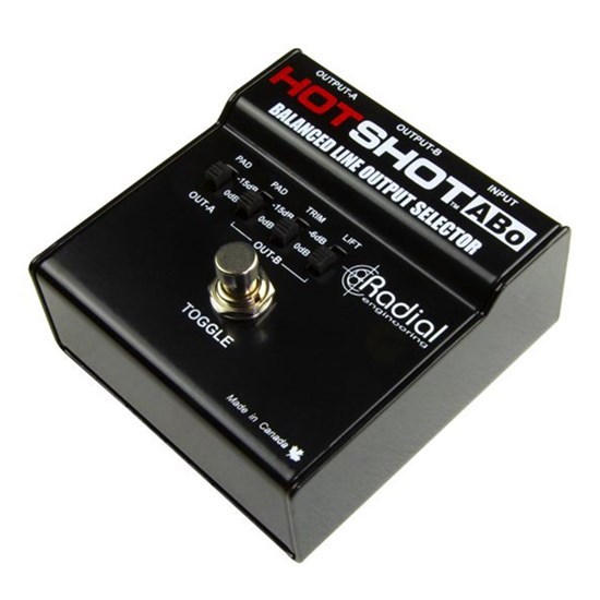 Radial HotShot ABo Balanced Output Selector