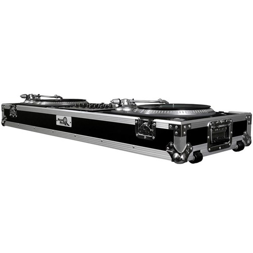 Road Ready Battlestyle Coffin for 2 Turntables & 12