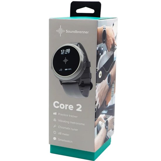 Soundbrenner Core 2 4-in-1 Smart Music Watch w/ dB Meter, Metronome & Tuner