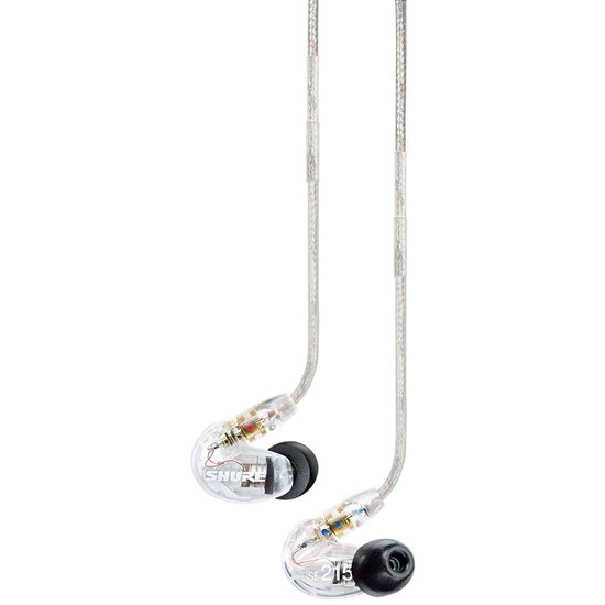 Shure SE215 Sound Isolating Earphones (Clear)