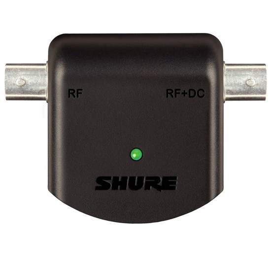 Shure UABIAST Adapter In-Line BIAS-T Supplies 12V DC to Antennas or In-line Amplifiers