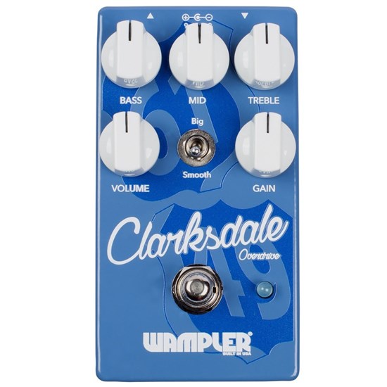 Wampler Clarksdale Classic Overdrive Pedal w/ Mid Control