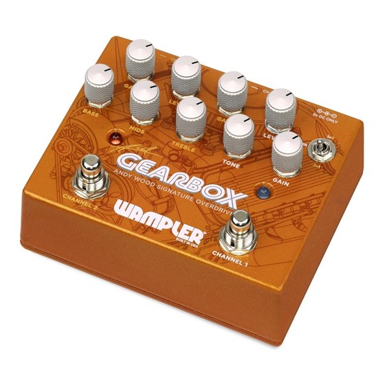 Wampler Gearbox Andy Wood Signature Dual Pedal