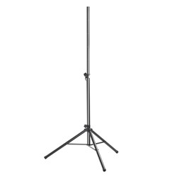 Adam Hall SPS023 Aluminium Speaker Stand (Black) w/ 5 Step Adjustable