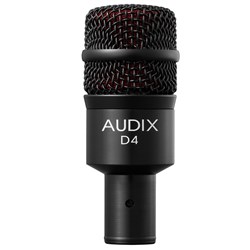 Audix D4 Prof Dynamic Instrument Microphone for Low End