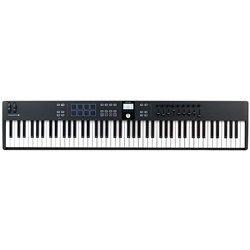Arturia KeyLab Essential 88 MK3 Universal MIDI Controller Keyboard (Black)