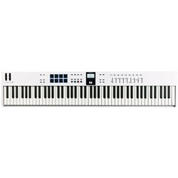 Arturia KeyLab Essential 88 MK3 Universal MIDI Controller Keyboard (White)