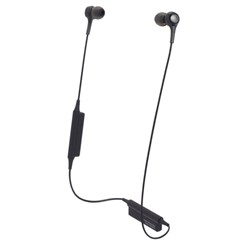 Audio Technica ATH CK200BT Wireless In-Ear Headphones (Black)