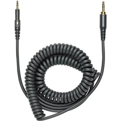 Audio Technica ATH M50x Replacement Coiled Cable (Black)