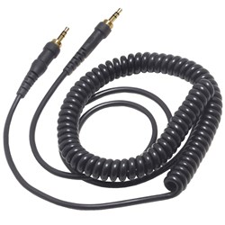 Audio Technica ATH PRO700 MK2 Replacement Coiled Cable (Black)