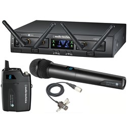 Audio Technica System 10 Pro ATW1312/L Lavalier / Handheld Wireless Mic System