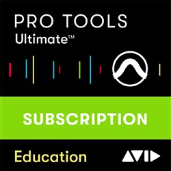 Avid Pro Tools Ultimate 1-Year Subscription - NEW - EDU - Student/Teacher (eLicense)