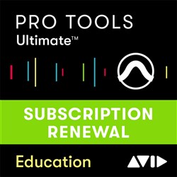 Avid Pro Tools Ultimate 1-Year Subscription - RENEW - EDU - Student/Teacher (eLicense)