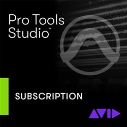 Avid Pro Tools Studio 1-Year Subscription - NEW (eLicense)