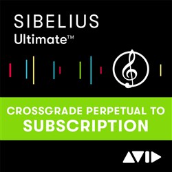 Sibelius Ultimate Perpetual Crossgrade to Sibelius Ultimate 2-Year Sub (eLicense)
