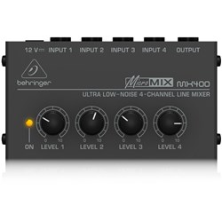 Behringer Micromix MX400 4-Channel Line Mixer