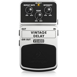 Behringer Vintage Delay VD400 Vintage Analog Delay Effects Pedal