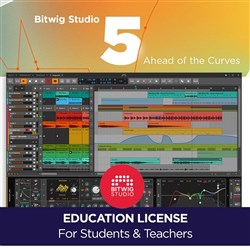 Bitwig Studio 5 - Education Edition (eLicense Download)