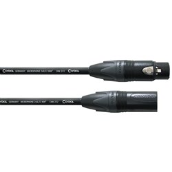 Cordial Select NEUTRIK XLR Female Black to XLR Male Black Cable (15m)