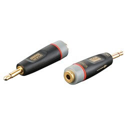 DAP Audio XGA-43 Xcaliber Series 3.5mm TRS(F) to 3.5mm TS(M) Adapter (SINGLE)