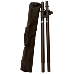 E-lektron Subwoofer Adjustable Speaker Stand Mounting Poles w/ FREE Cary Bag (Pair)