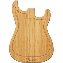 Fender Stratocaster Cutting Board (Bamboo)