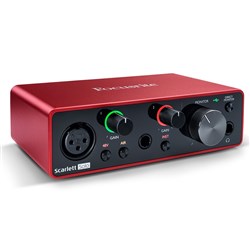 Focusrite Scarlett Solo Gen 3 2-in/2-out USB Audio Interface