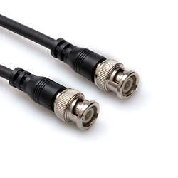Hosa BNC-58-125 50ohm Coaxial BNC Cable (25ft)